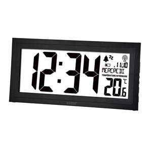 Horloge murale noire