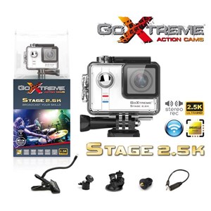 Caméra goxtreme stage 2.5k stereo cam