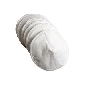 6 coussinets d'allaitement lavables