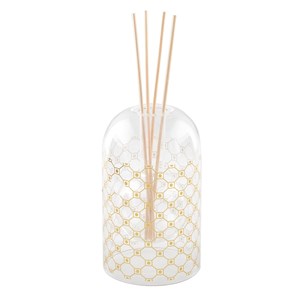 Diffuseur doré musc 8.5x14cm