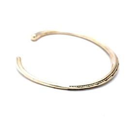 Bracelet jonc onique touareg en argent