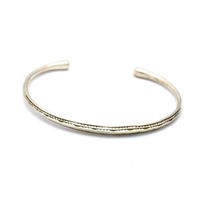 Bracelet jonc onique touareg en argent