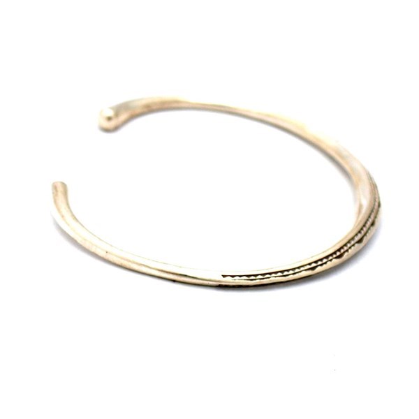 Bracelet jonc onique touareg en argent