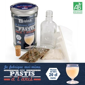 Bocal pour faire son pastis soi-même