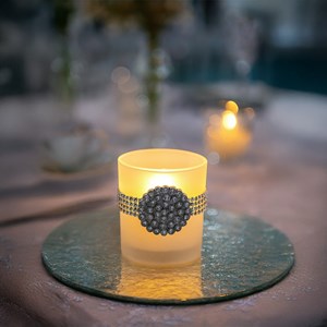 Lumignon strass 7x8cm