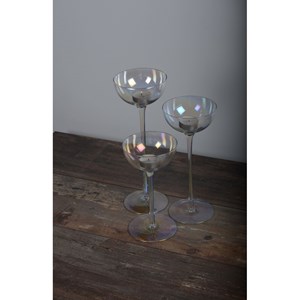 Photophore nacre - lot de 3