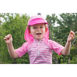 Casquette anti uv enfant rosie mangue