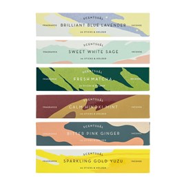Pack encens scentsual 6 senteurs