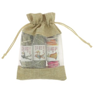 Pack 3 sauges: blanche, 7 chakras, bleue