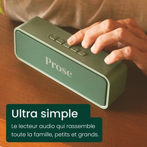 Prose - lecteur de livres audio