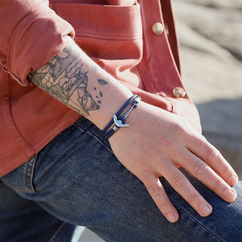 Bracelet ancre marin - morwenn