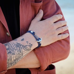 Bracelet ancre marin - morwenn