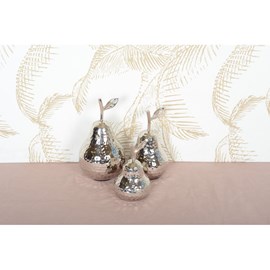 Poire décorative en argent