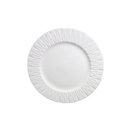 Assiette à dessert blanche lilia