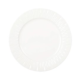 Assiette de présentation blanche lilia