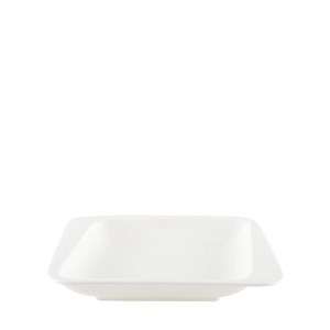 Assiette creuse blanche anna