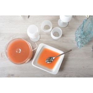 Assiette creuse blanche anna