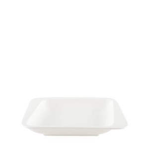Assiette creuse blanche anna  - lot de 6