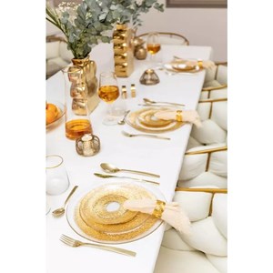 Vase doré brillant moyen modèle