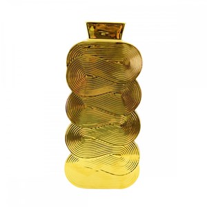 Vase doré brillant grand modèle