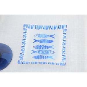 Coupelle creuse poisson  - lot de 6