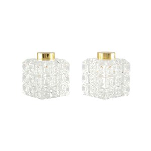 Salière et poivrière carreau doré