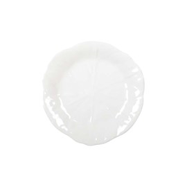 Assiette à dessert blanche en mélamine