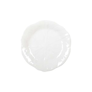 Assiette à dessert blanche en mélamine  - lot de 6