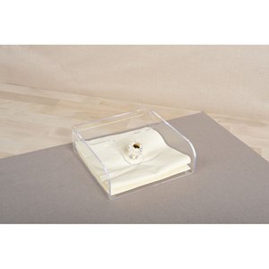 Porte-serviettes en acrylique