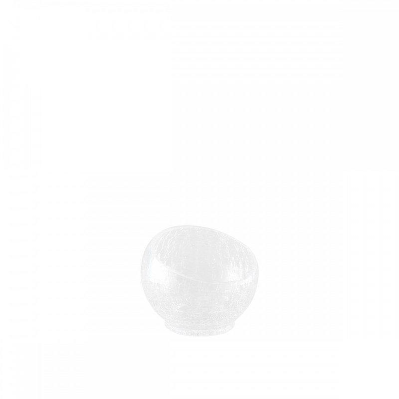Bol en verre effet craquelé petit modèle