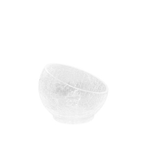 Bol en verre effet craquelé petit modèle  - lot de 6