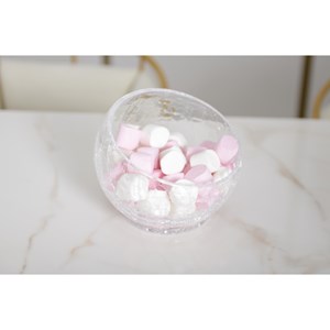 Bol en verre effet craquelé petit modèle  - lot de 6