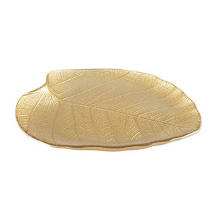 Coupelle feuille dorée grand modèle