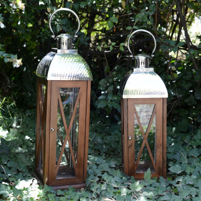 Baker Ross – Lot De 4 Lanternes En Bois En Forme De Fleur – À Décorer – Dès 5 Ans