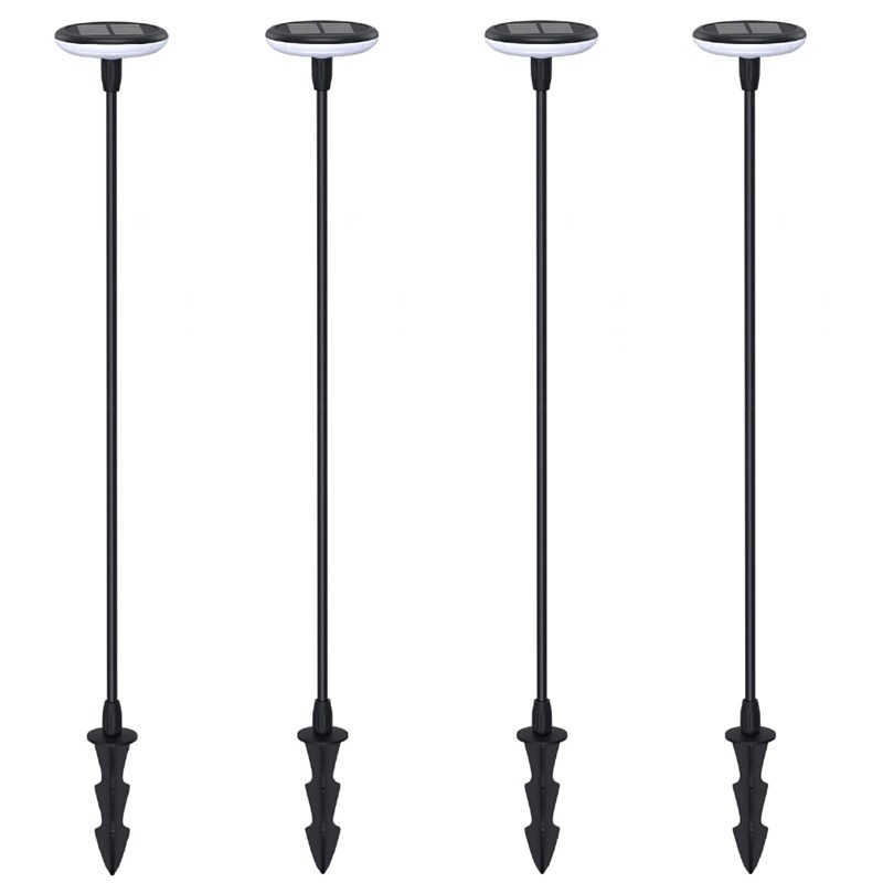 Lot de 4 éclairages solaire à planter