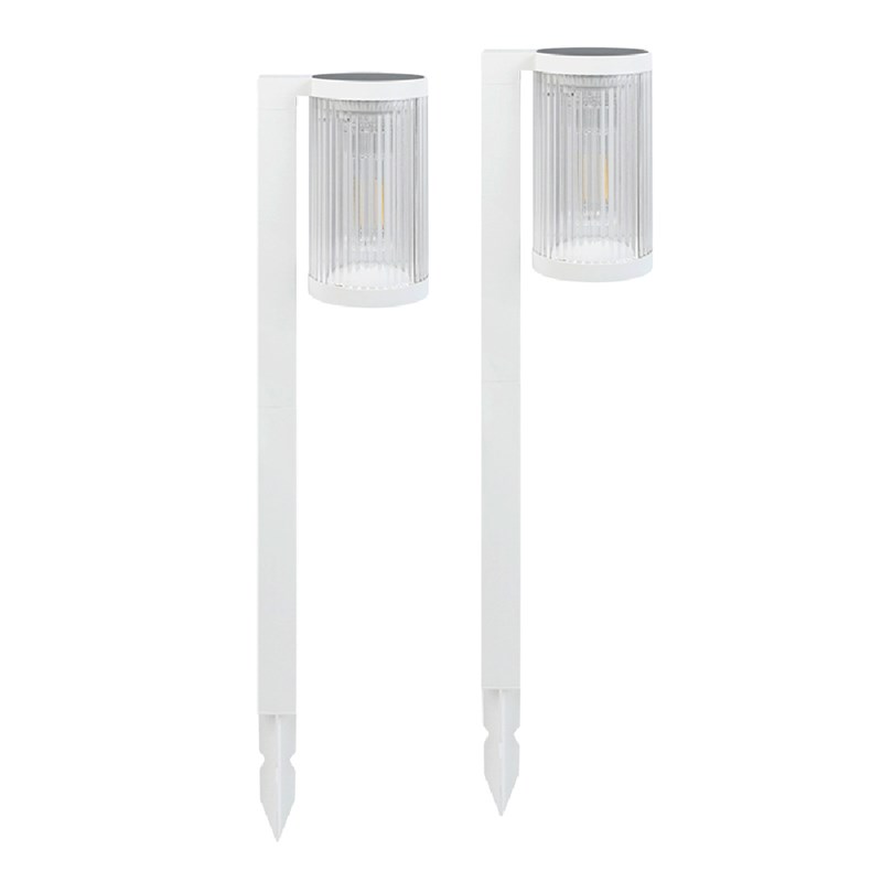 Lot de 2 éclairages solaire à planter