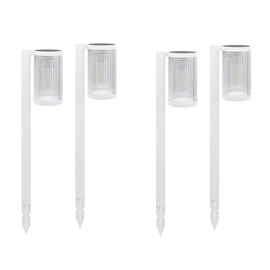 Lot de 4 éclairages solaire à planter