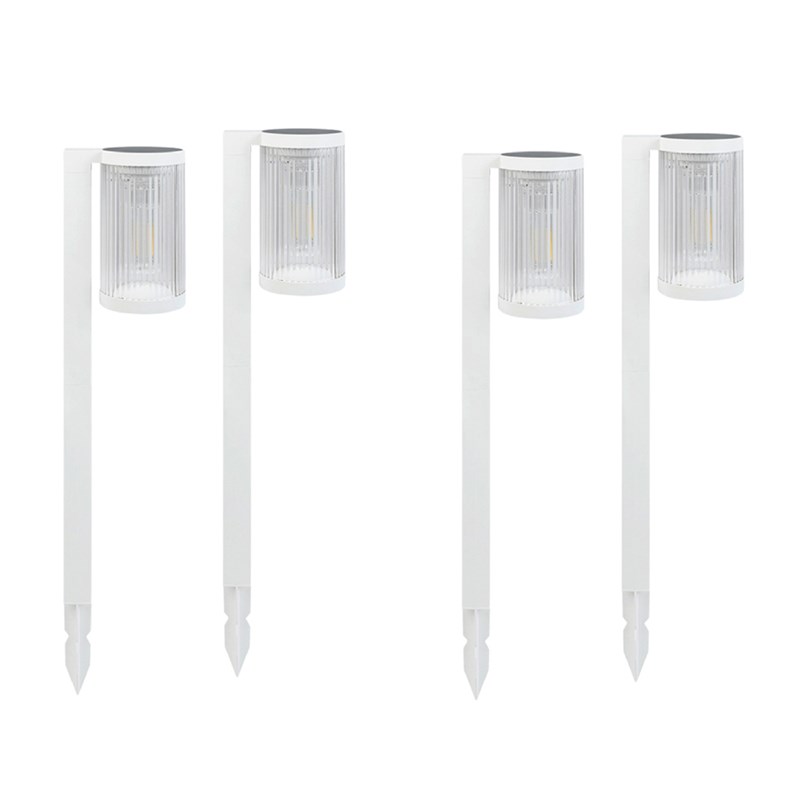 Lot de 4 éclairages solaire à planter