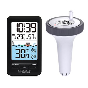 Station avec capteur piscine