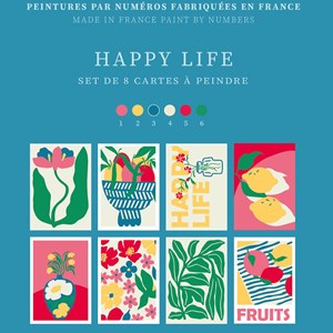 Peintures par numéros - happy life