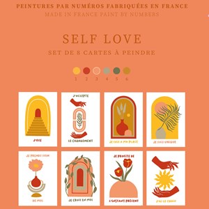 Peintures par numéros - self love