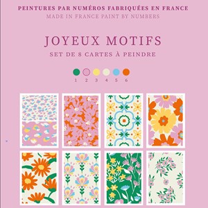 Peintures par numéros - joyeux motifs