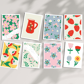 Peintures par numéros - chez mamie