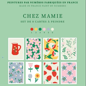 Peintures par numéros - chez mamie
