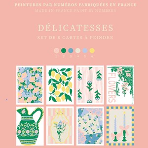 Peintures par numéros - délicatesses