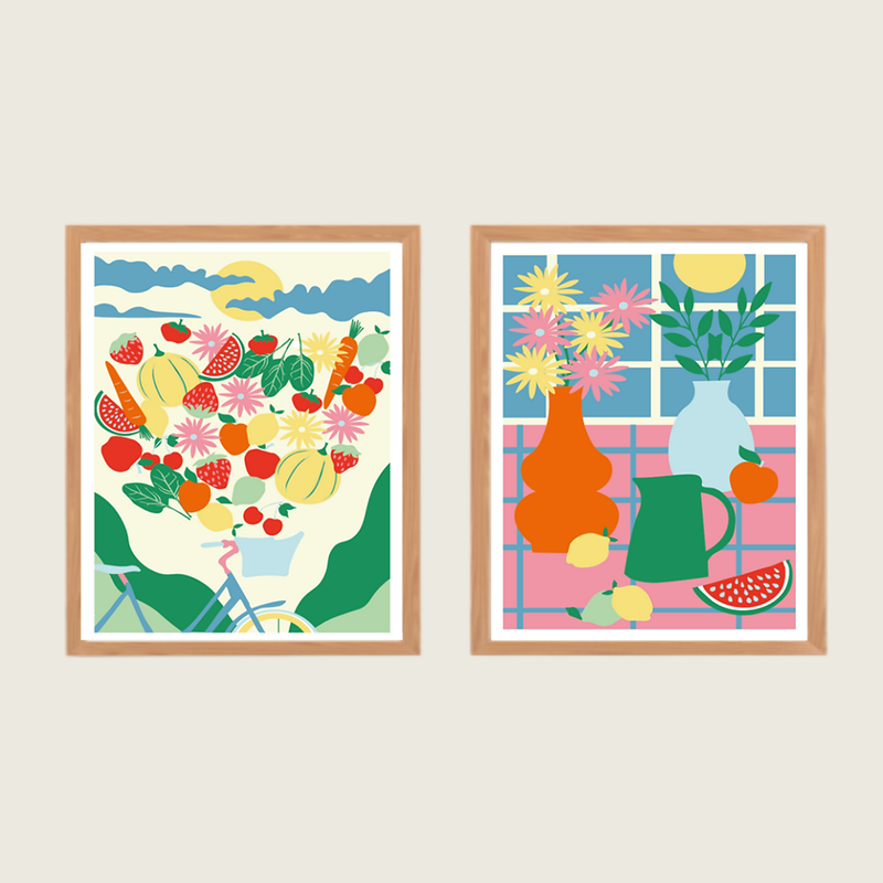 Peintures par numéros - retour de marché