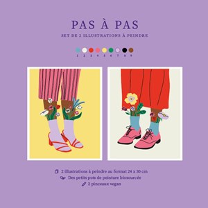 Peintures par numéros - pas à pas
