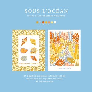 Peintures par numéros - sous l'océan