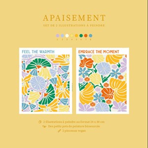 Kit de peinture par numéros - apaisement