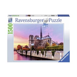 Puzzle 1500 p pittoresque notre dame